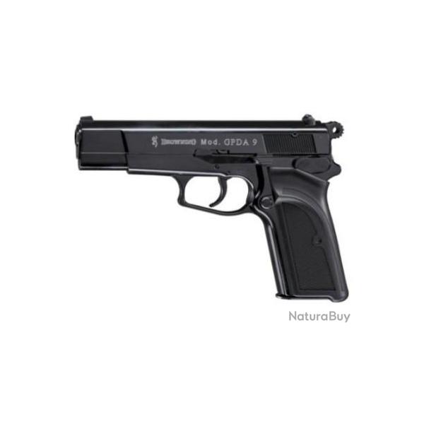 Pistolet  blanc BROWNING cal.9mm pak gpda 9 black umarex