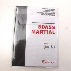 NOTICE FUSIL FABARM MODELE MARTIAL & SDASS