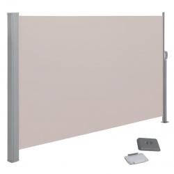 Store latéral auvent pour balcon et terrasse pare-soleil brise-vue protection 180 x 350 cm vie priv
