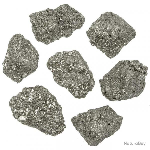 Pyrite brute - 3  5 cm - Lot de 2