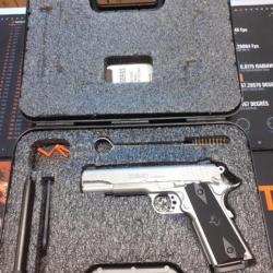TAURUS PT1911 STAINLESS CAL.45 ACP NEUF + 1 CHARGEUR SUPPLEMENTAIRE + ACCESSOIRES