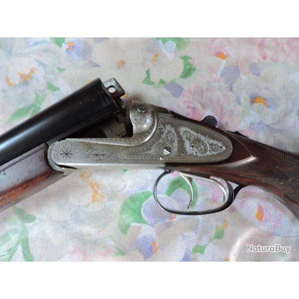 Trs belle arme de chasse MERKEL 126 E  platines