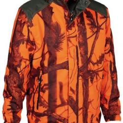 Coupe vent chaud enfant camouflage orange GhostCamo Percussion