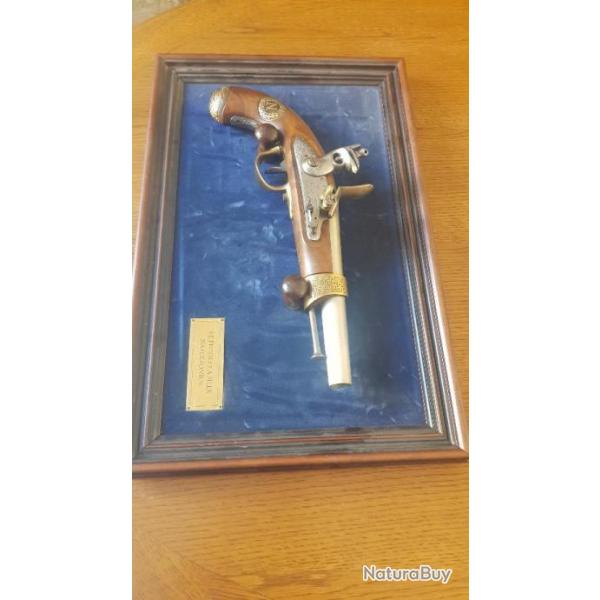 cadre coffret pistolet  napoleon
