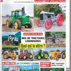 tracteurs passion et collections  80 2020, abm3, 80 tracteurs légendaires, massey-ferguson 8s,