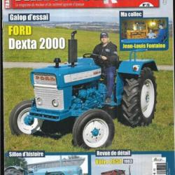 tracteurrétro 73 février-mars 2020 , ford dexta 2000, volvo 2654, miniatures agricoles , motoculture