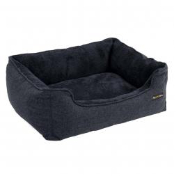 Panier pour chien housse amovible 70 x 55 x 21cm gris foncé 12_0001123