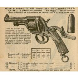 excellent revolver fagnus maquaire calibre 11 73 vente libre catégorie d