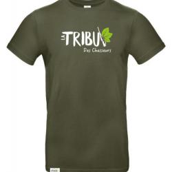 T-shirt kaki "La Tribu des Chasseurs"