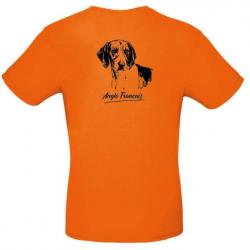 T-shirt orange "Anglo Français"