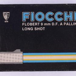 50 cartouches double charge 9mm FLOBERT - FIOCCHI - Plombs N°10