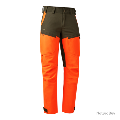Pantalon De Traque Imperméable Deerhunter Stike Extreme Orange 40