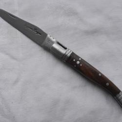 Couteau de poche Laguiole Bougna longueur 19 cm manche palissandre