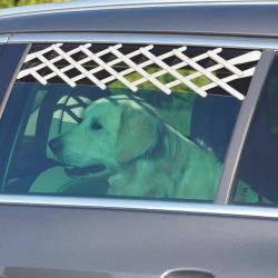 Grille de sécurité fenêtre de voiture. pour chien.