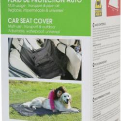 Plaid de protection voiture auto réglable, pour chien