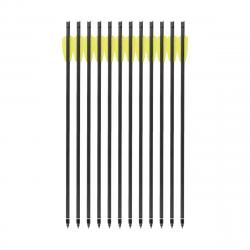 Lot de 12 traits 15 pouces pour Cobra R9 avec pointe vissée