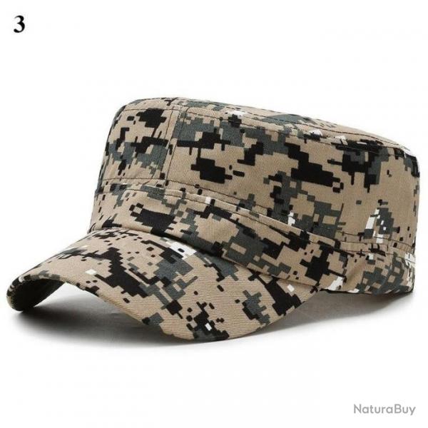 Casquette camouflage Flat top - Modle 3