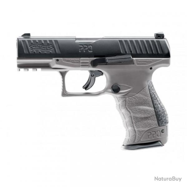 Pistolet  balles caoutchouc Walther PPQ M2 T4E - Cal. 43 Noir - Tungsten Grey
