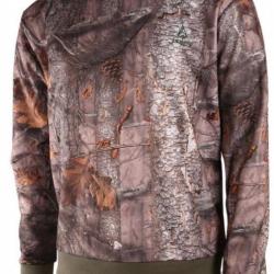 Sweat polaire camo forest TREELAND