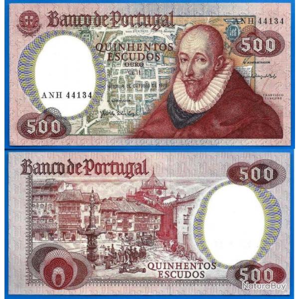 Portugal 500 Escudos 1979 Sanches Billet Europe Escudo  Europe