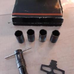 Chokes browning B325 avec clé et gauge