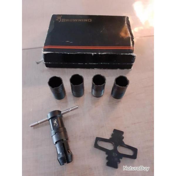 Chokes browning B325 avec cl et gauge