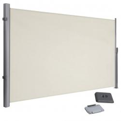 Store latéral 1,6 x 3,5 m brise-vue rétractable paravent pare-soleil pour balcon patio terrasse et