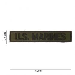 Patch 3D PVC US Marines OD (101 Inc)