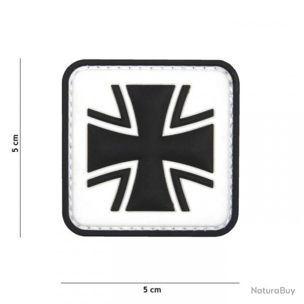 Patch 3D PVC Croix de Fer Blanc (101 Inc)