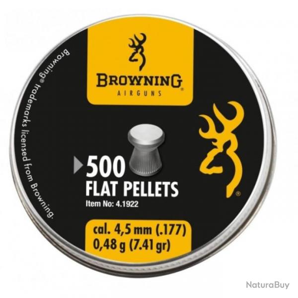 Plomb Browning Plat - Cal 4.5 mm - Par 500 - Par 3