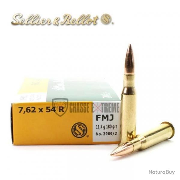 20 Munitions S&B cal 7.6254R 180gr FMJ