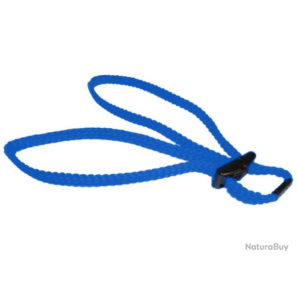 Menottes textiles d'entranement - Bleues - reutiliSables