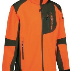 Veste softshell orange PERCUSSION-S