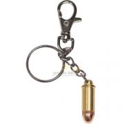 Porte-clés tactique, avec crochet en métal et porte-clés - brun - Metal  Badge