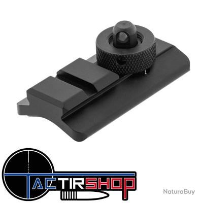 Sollbry Adaptateur de Rail Bipod Arca de Style Goujon Pivotant Tête D