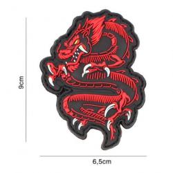Patch 3D PVC Dragon Rouge (101 Inc)