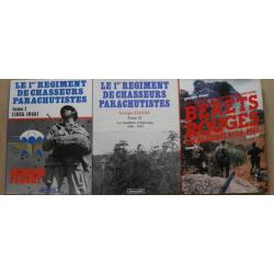 Historique du 1er RCP - 3 tomes - Georges Fleury
