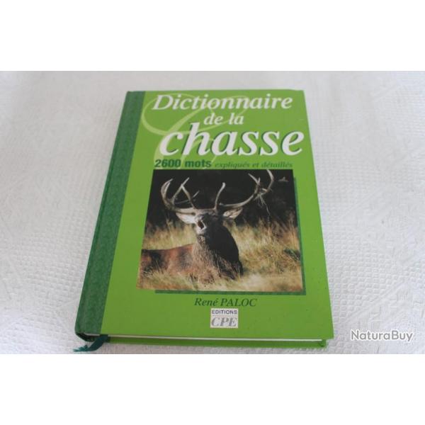 Dictionnaire de la chasse, 2600 mots