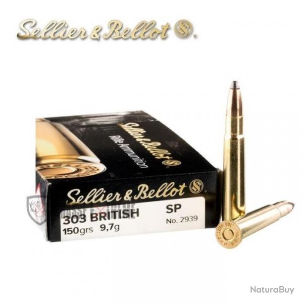 20 Munitions S&B cal 303 British 150gr SP