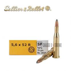 20 Munitions S&B cal 5.6×52R 70gr SP