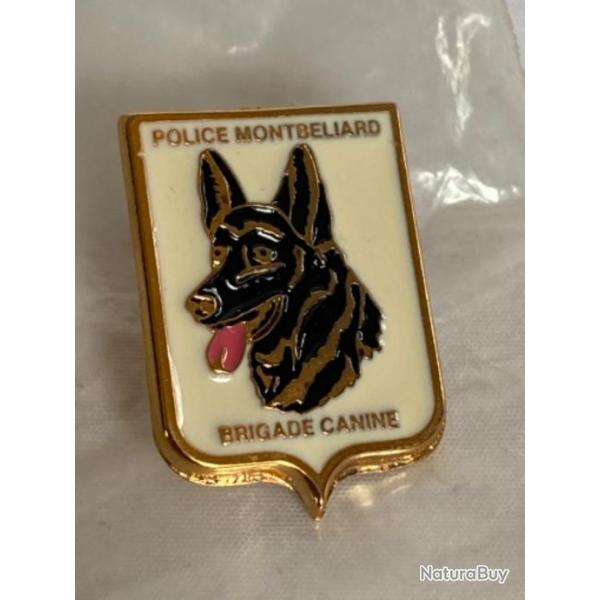 Pin's - Police Montbliard - Brigade Canine