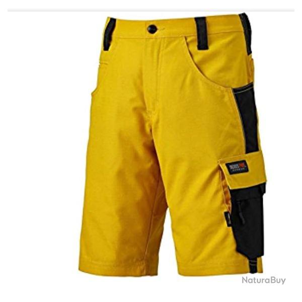 short Dickies Pro jaune taille 58 ! expedition offerte !
