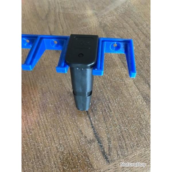 Support 5 chargeurs pour Glock 17, 19, 22, 28 etc