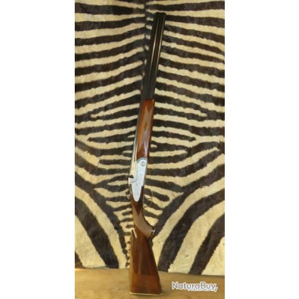 Fusil superpos Acciaio BREDA cal.12/76 canons 62 cm lisse / lisse, double dtente, jecteurs