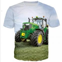 !!! LIVRAISON OFFERTE !!! Tee-shirt 3D réaliste chasse pêche agriculture tracteur réf 506