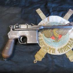 Pistolet Mauser C 92 type 1912 calibre 7,63 Mauser