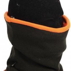 Tour de cou polaire enfant réversible orange/vert SOMLYS