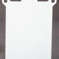 Gong MTS + Lot de 100 cibles en carton GEF Tir Rapid VIADÈNE (avec gilet) avec fond blanc 50 × 70 cm