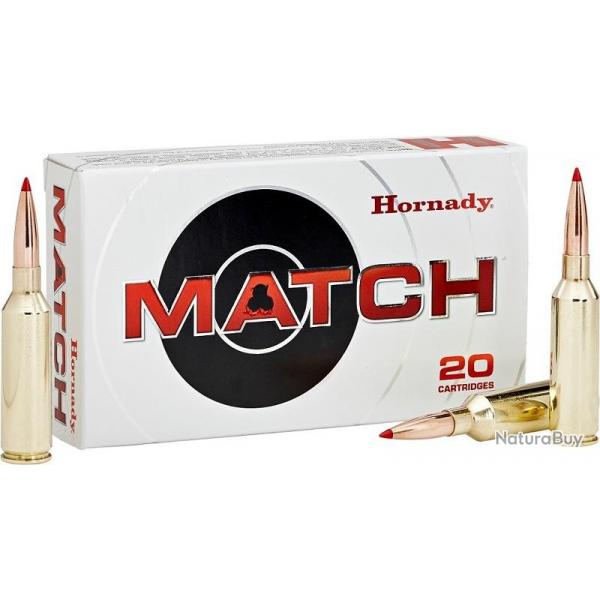 Munitions HORNADY 6.5 Creedmoor 140 gr ELD Match par 20