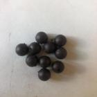 200 perles noir diam 8 mm peche silure